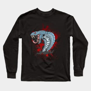 Cobra Snake Blood Long Sleeve T-Shirt